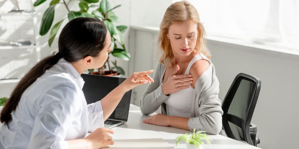 grzybica pod pachami