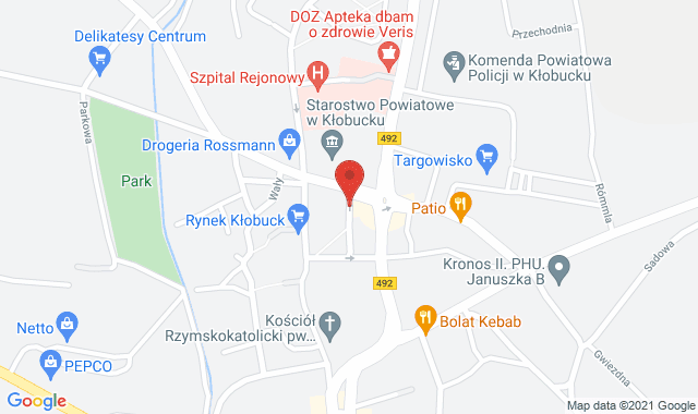 Punkt Pobrań Fryda – Kłobuck, ul. Rynek Jana Pawła II 9