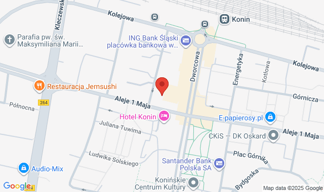 Punkt Pobrań Diagnostyki – Konin, ul. Aleje 1 Maja 18a