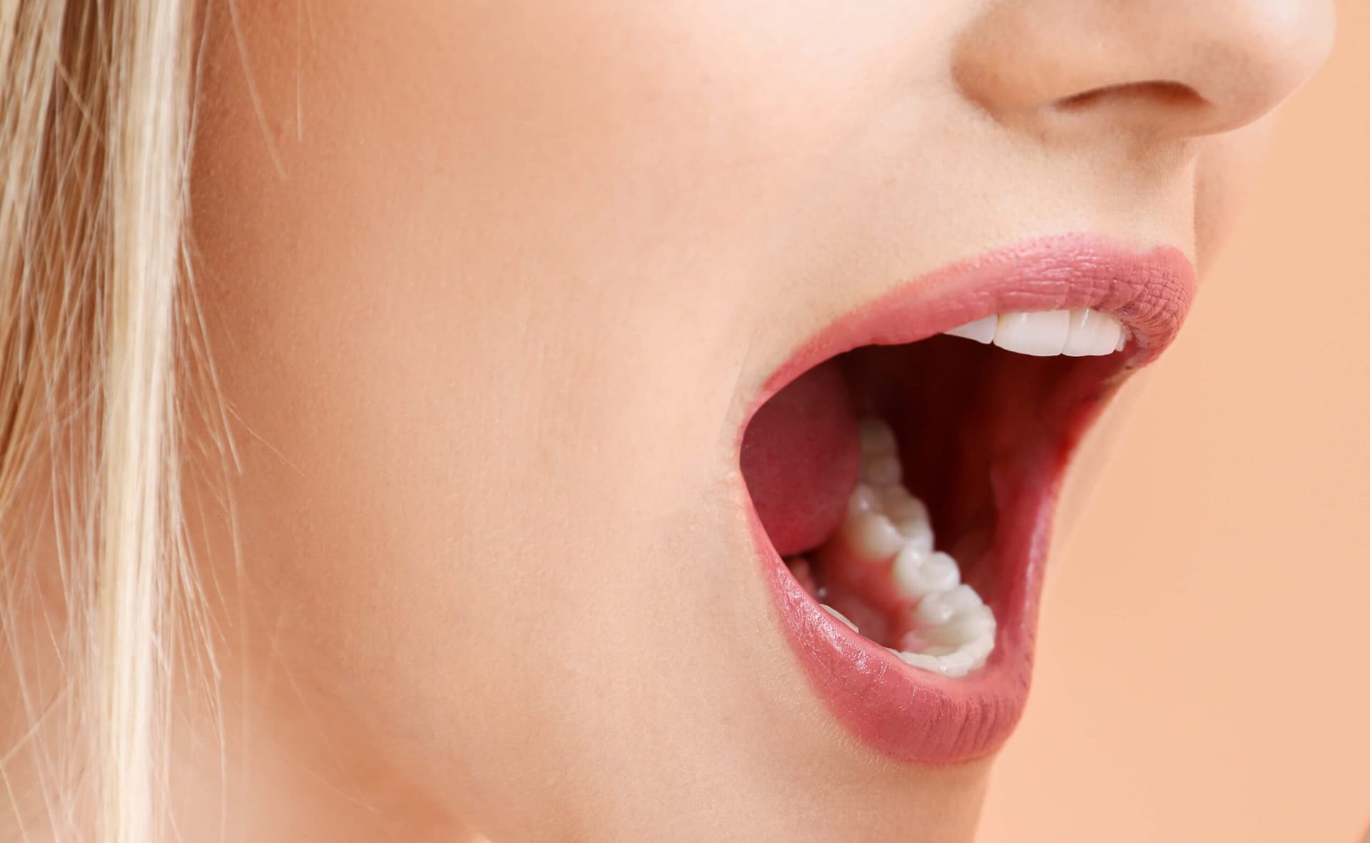 podrażnione podniebienie