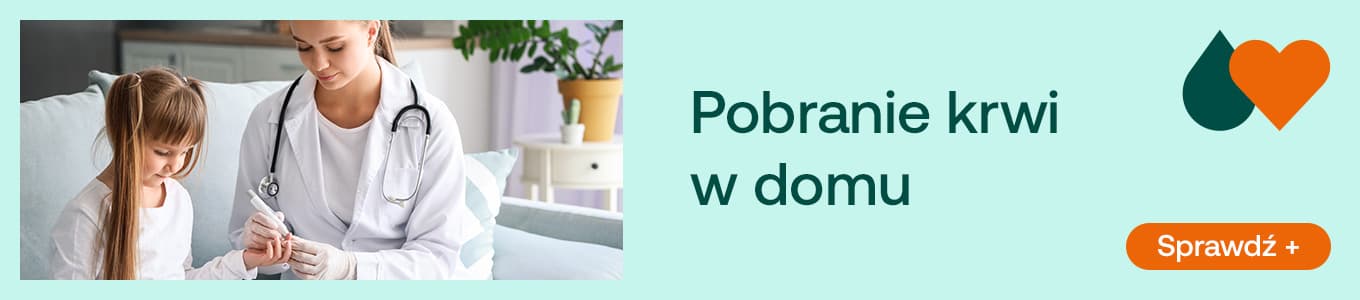 Pobranie krwi w domu - sprawdź, kliknij w baner