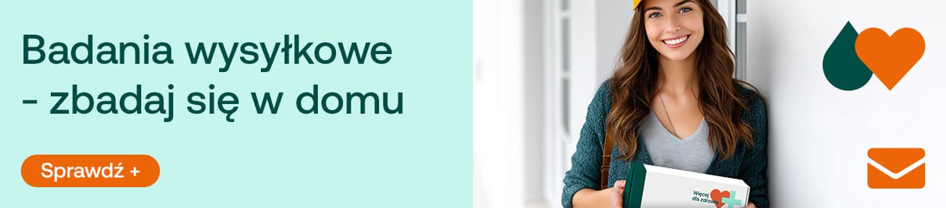 badania wysyłkowe - zbadaj się w domu, sprawdź - kliknij w baner